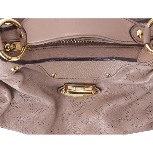 Louis Vuitton Monogram Mahina Solar PM Shoulder Bag M93445 Poudre Taupe Leather